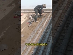 Genteng Rumah Tua Kaolin China Clay Matt Genteng Gaya Asia untuk perbaikan Halaman Kuil