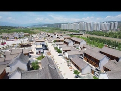 Genteng Tradisional Cina untuk Aplikasi Perbaikan Atap Kuil Halaman