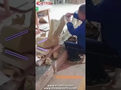 Gazebo Figur Keramik Asia Kuil Naga Atap Ornamen Ridge