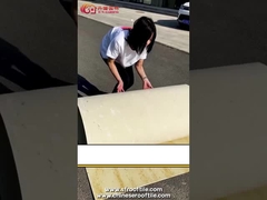 Ubin Keramik Fleksibel 3D Eksterior Ubin Dinding Tanah Liat 4.0mm Anti Penuaan