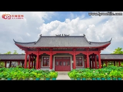 Green Jepang Kaca Atap Genteng Biasa Tua Genteng Atap Rumah Sculpture buatan tangan