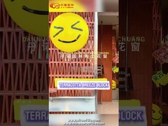 Fasad batu bata berongga eksterior batu bata tanah liat jubin partisi layar blok angin