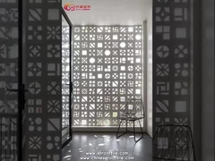 Bata angin beton putih