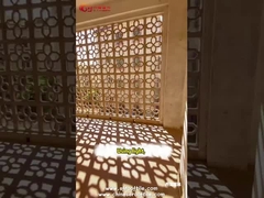 Blok layar beton dekoratif