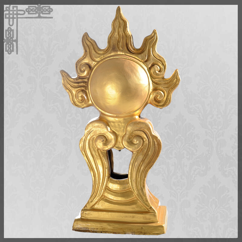 Fireball Roof Finial Chinese Roof Decoration Art Collection Warna Ukuran Disesuaikan