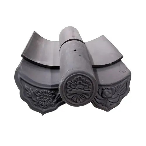 Chinese Tea House Roof Tile Sushi residence Restaurant Dekorasi atap tanah liat Material Tile