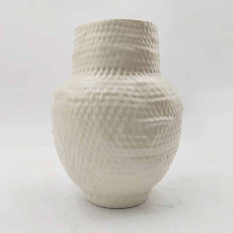 Custom Besar Keramik & Porselen Silinder Bunga Vases Rustik Untuk Dekorasi Rumah