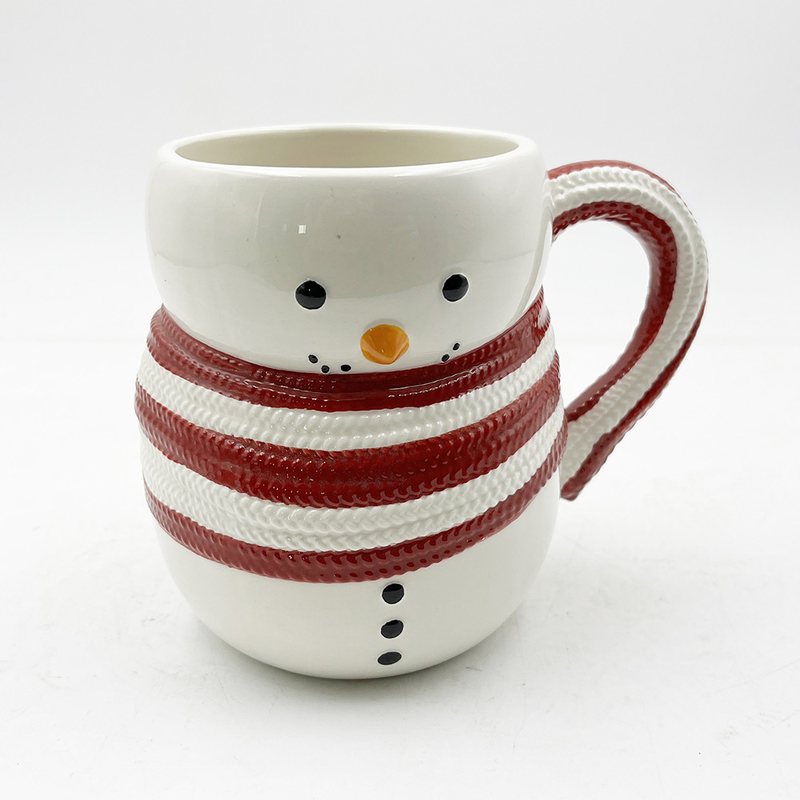 Seri Natal Kopi Air Susu Cup Snowman Cute Natal Mug Keramik Mug Untuk Hadiah Dekorasi Rumah