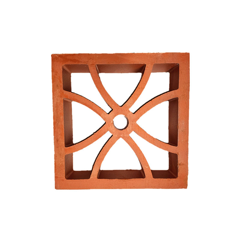 Bahan Bangunan Blok Ventilasi Untuk Dinding Dekoratif Terracotta Brick Hollow