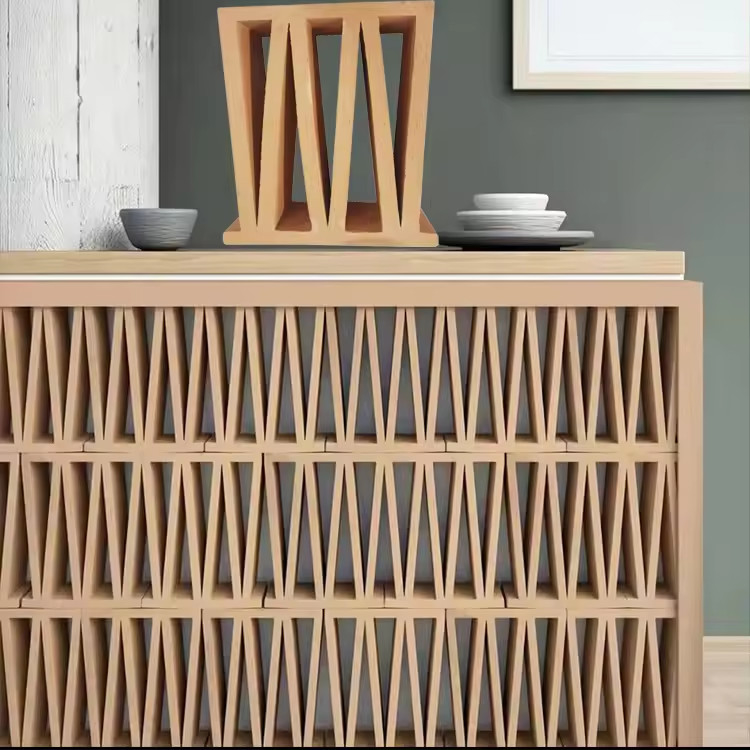 Terracotta Screen Dekoratif Breeze Blok Brick Bentuk Untuk Langit-langit Dan Dinding Desain Versatile