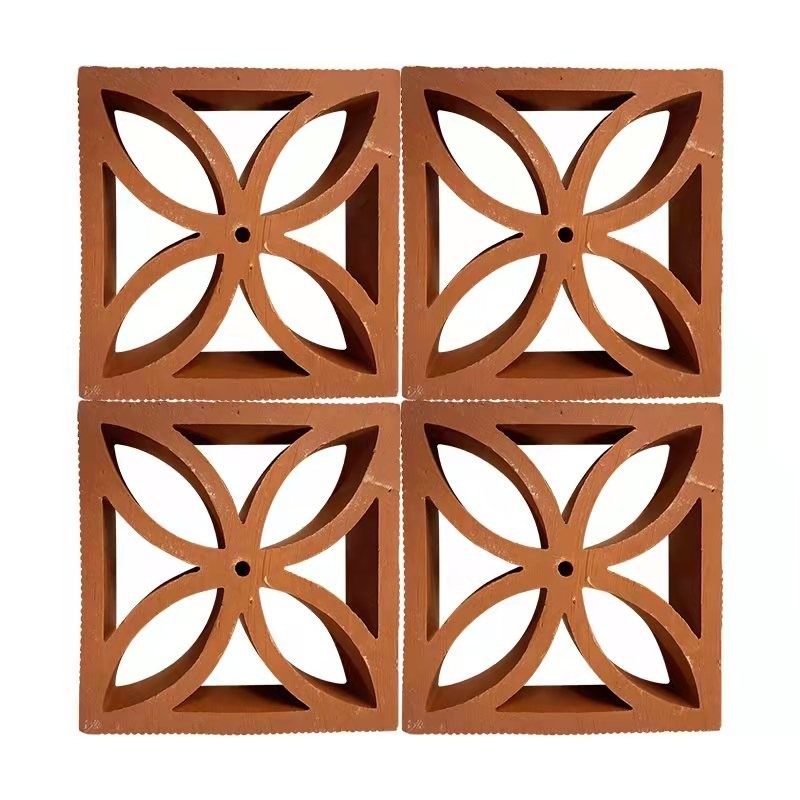 Terracotta Screen Breeze Blocks Serbaguna untuk Membuat Partisi Dekoratif Layar dan Dinding