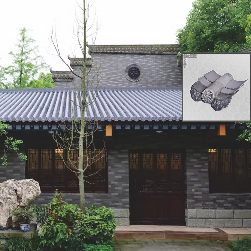 Authentic Terracotta Roof Tile Fireproof Warisan Berkelanjutan