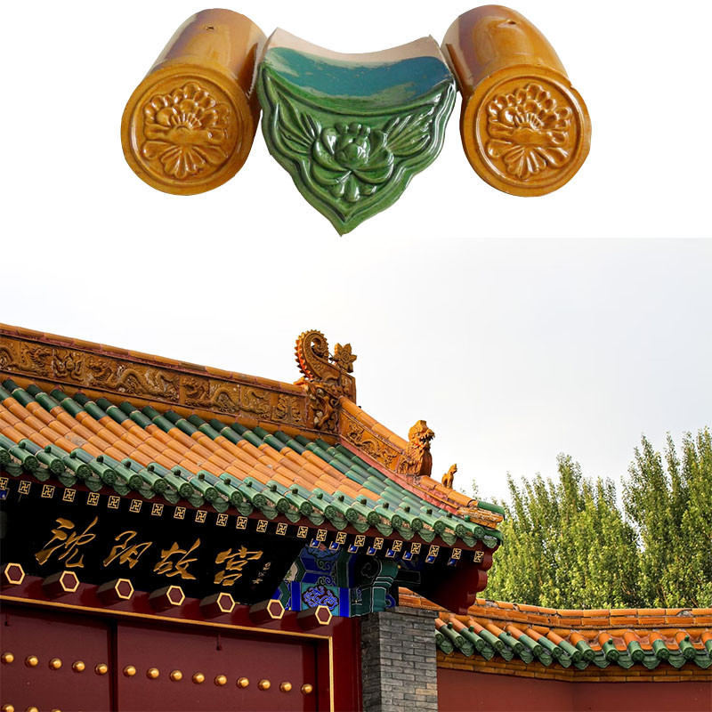 Gaya Tradisional Gazebo Keramik Genteng Cina Malaysia Bent Genteng Desain Grafis Villa Apartemen Gudang