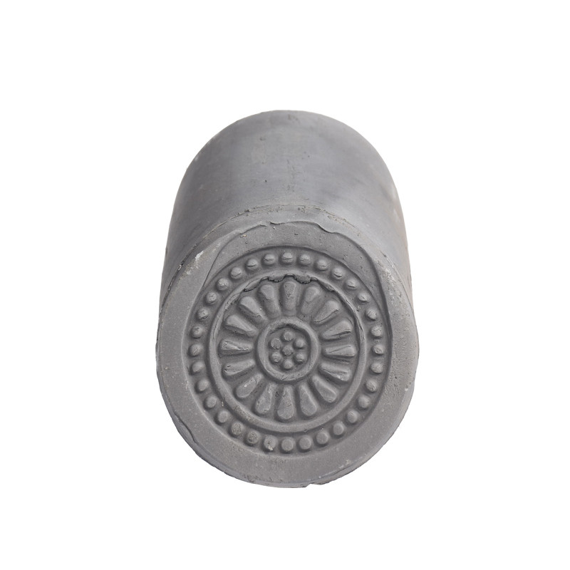 Authentic Traditional Chinese Temple Roof Tiles Premium Gray Clay Daya Tarik Tanpa Waktu Sempurna Untuk Restorasi Atap
