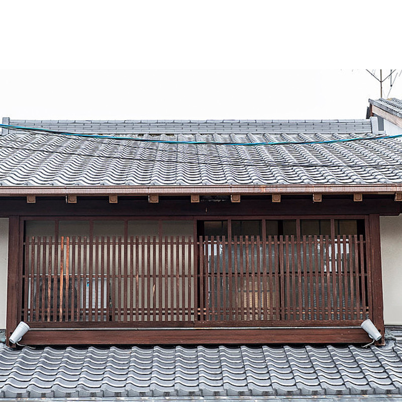Authentic Japanese Roofing Slate Tiles Natural Roof Material Warna Serbaguna Meningkatkan Arsitektur Tradisional