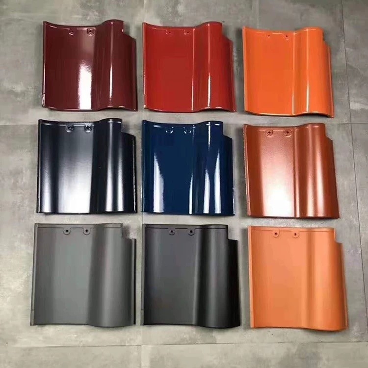 Keramik Spanyol Tipe S Roof Tile Untuk Gaya Barat Bangunan Atap Villa Hotel
