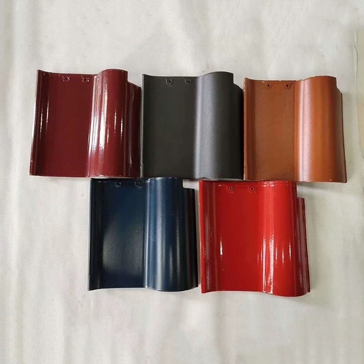 Keramik Spanyol Tipe S Roof Tile Untuk Gaya Barat Bangunan Atap Villa Hotel