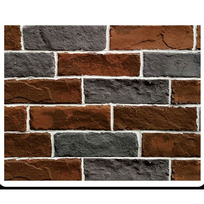 Fleksibel Tanah liat dinding Brick Tiles Berbagai Dimensi Tekstur Tanah liat Rustik Meningkatkan Estetika Ruang Hidup