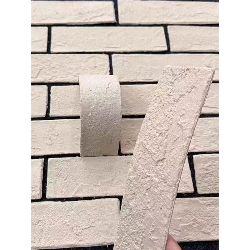 Travertine Look Fleksibel MCM Soft Stone Wall Facing Veneer Untuk Dekorasi Dinding Luar Ruang Karpet Keramik Fleksibel yang awet