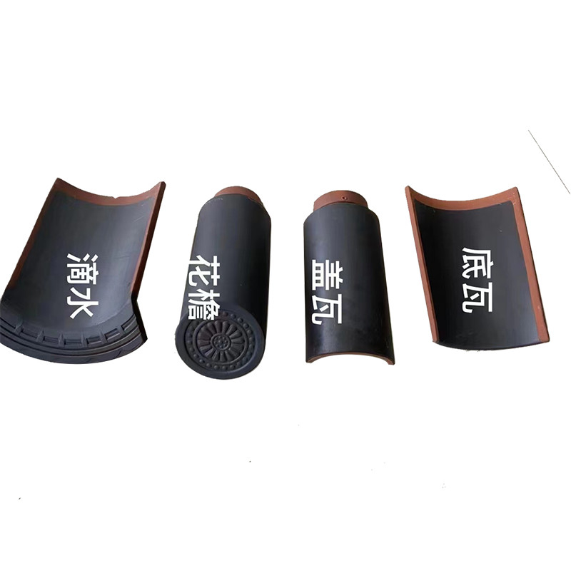 Fireproof Seumur Hidup Bahan Bangunan Gaya Cina Genteng Atap Tradisional Jepang Rumah Tua Lembar Atap Antik