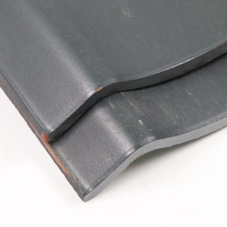 Genteng Atap Kawara Jepang Kerajinan Tangan Lemak Slate Abu-abu Ideal untuk Mencegah Cuaca Bangunan Tradisional