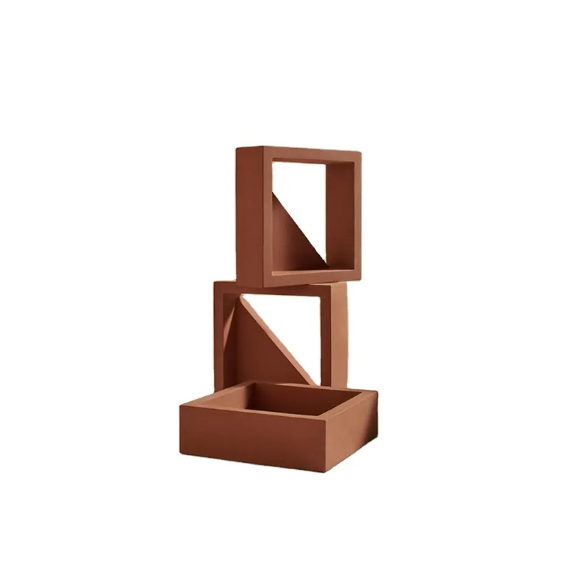 Hotel Eksterior Clinker Keramik Wall Bricks Dekoratif Terracotta Screen Breeze Blok