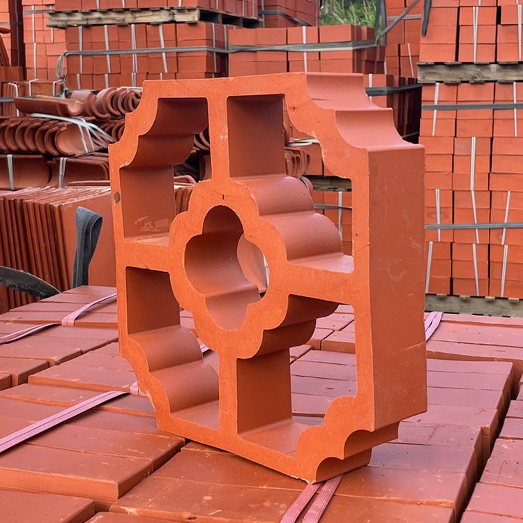 Bunga Matahari Eksterior Interior Tembok Terracotta Breeze Blocks Taman Panel Fasad Bata