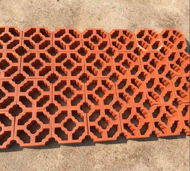 Bunga Matahari Eksterior Interior Tembok Terracotta Breeze Blocks Taman Panel Fasad Bata