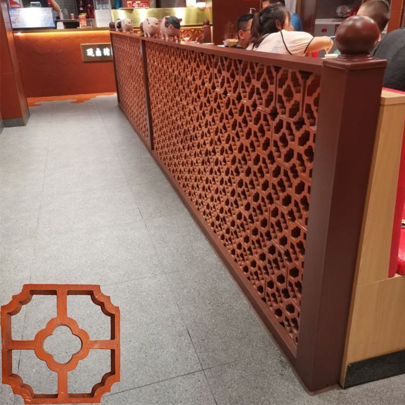 Bunga Matahari Eksterior Interior Tembok Terracotta Breeze Blocks Taman Panel Fasad Bata