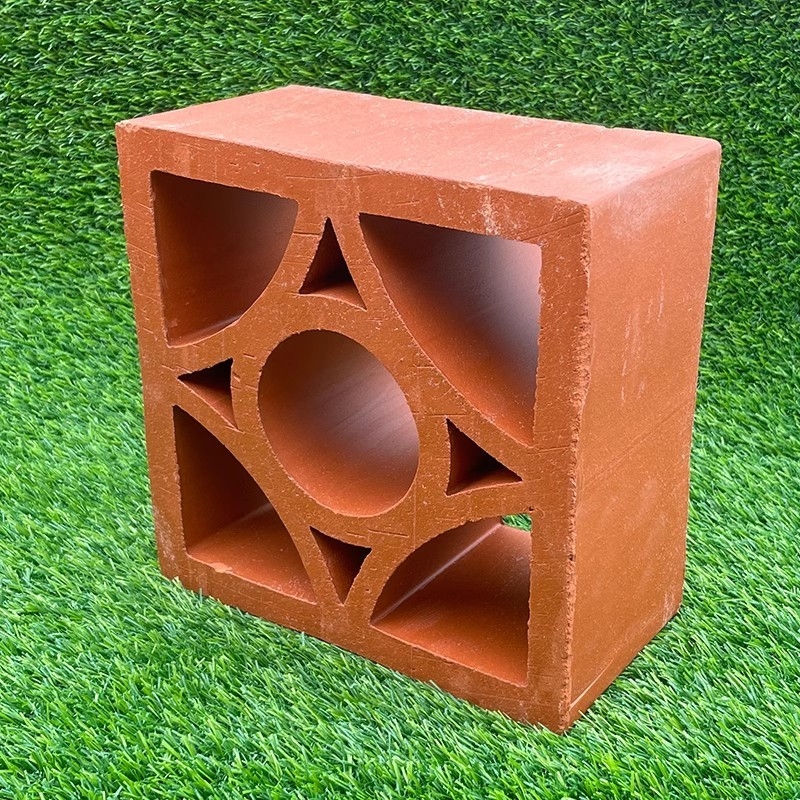 Modern Breeze Block Dekoratif Jendela Terracotta Brick Screen Wall Partition Tile