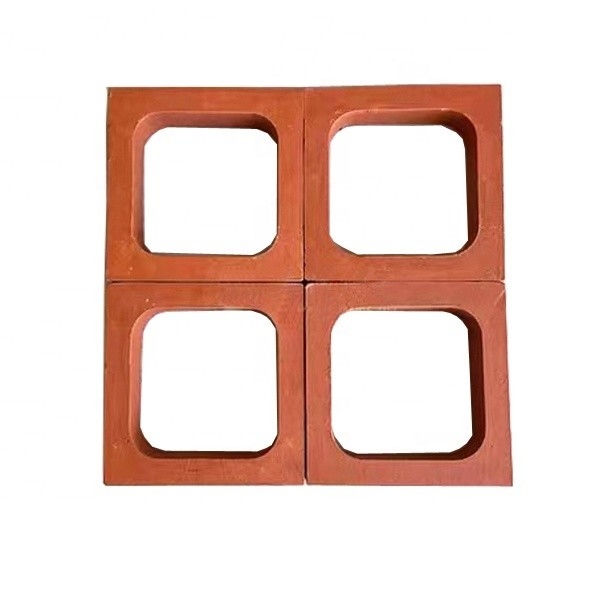Desain Klasik Terracotta Handmade Blok Dinding Taman Untuk Fasad Luar dan Dinding