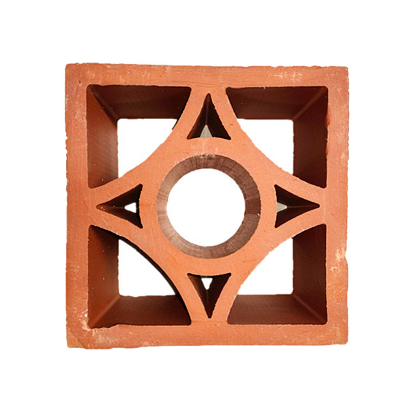 1100N Resistensi Kompresi Terracotta Brick Kerongkongan Untuk Panel Dinding Dekoratif Di Hotel Dan Bangunan Sekolah