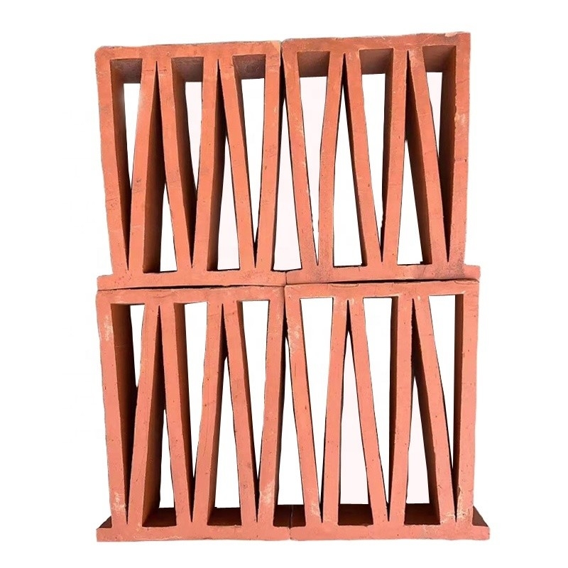 Matt Surface Sintered Technique Dekorasi Brick Wall Blocks Untuk Ventilasi Di Cafe Dan Desain Interior Restoran Cina