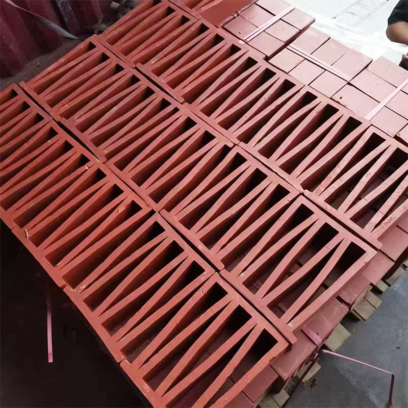 Matt Surface Sintered Technique Dekorasi Brick Wall Blocks Untuk Ventilasi Di Cafe Dan Desain Interior Restoran Cina
