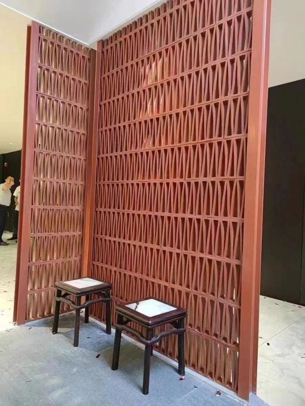 Terracotta Breeze Blok Merah Solusi Utama untuk Tanah liat Brick Screening dan Walling