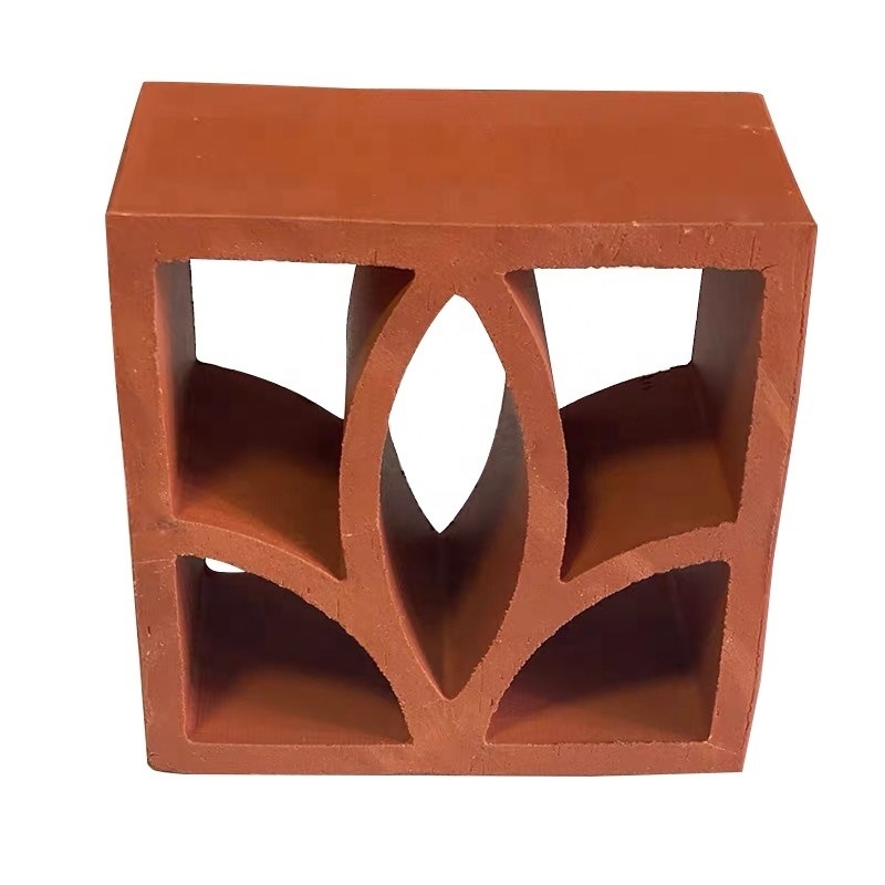7% Absorpsi Terracotta Facade Panel Breezeway Tile dalam Desain Klasik untuk Dekorasi Brick Taman Dekorasi