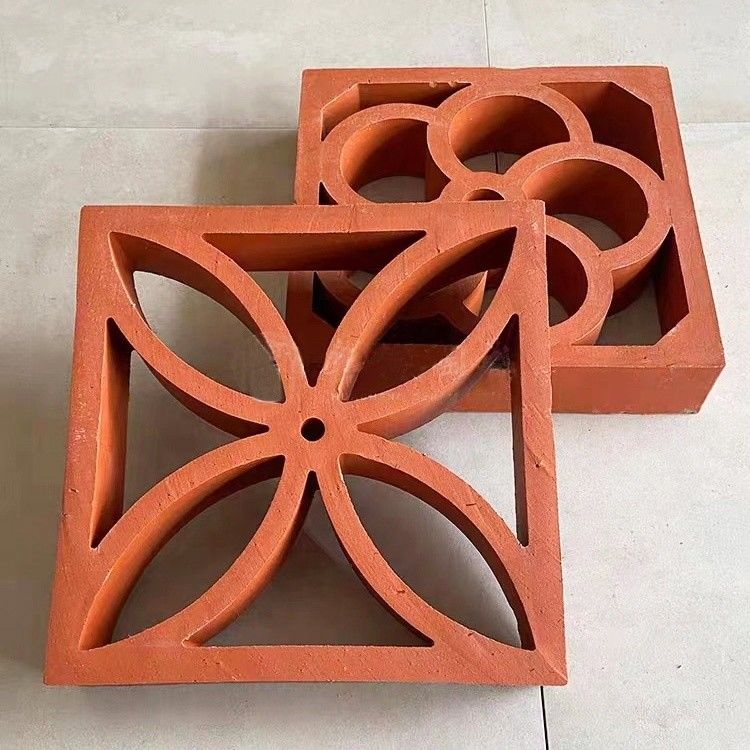 800 Centigrade Isolasi Panas Api Merah Brick Clay Veneer untuk Desain Tembok Luar Klasik Gaya Desain Klasik