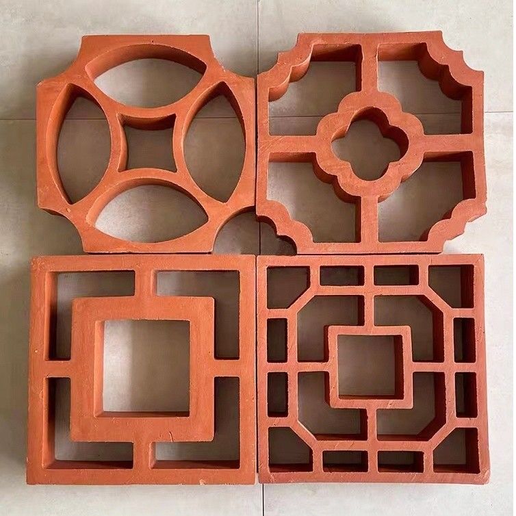 800 Centigrade Isolasi Panas Api Merah Brick Clay Veneer untuk Desain Tembok Luar Klasik Gaya Desain Klasik