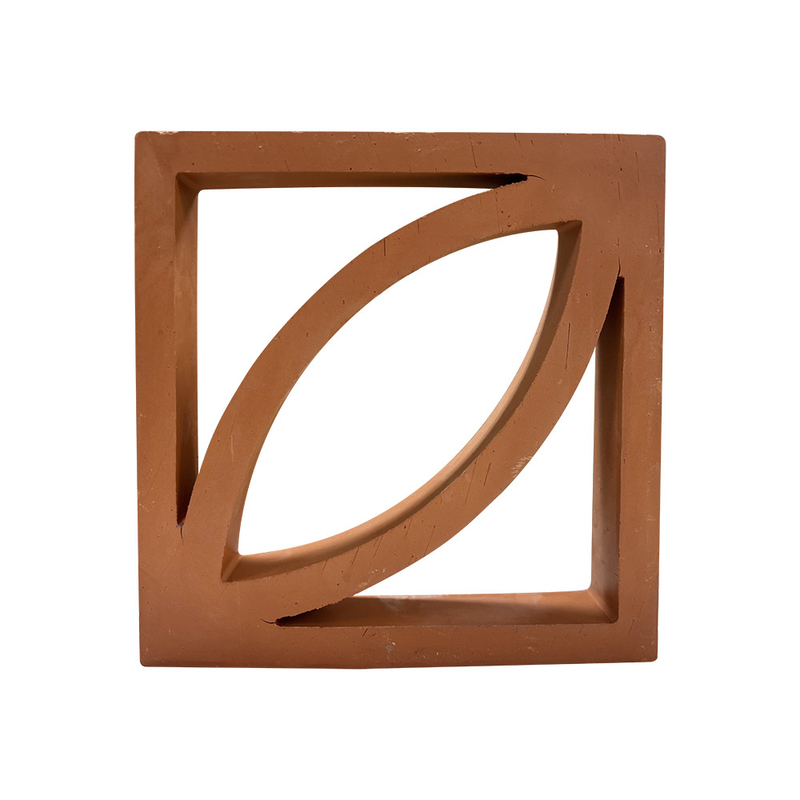 Terracotta Brick Brick Keramik Hias Peti Dinding Untuk Bangunan Ourdoor