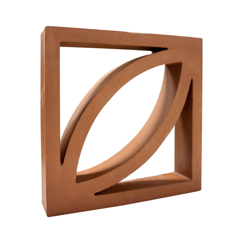 Terracotta Brick Brick Keramik Hias Peti Dinding Untuk Bangunan Ourdoor