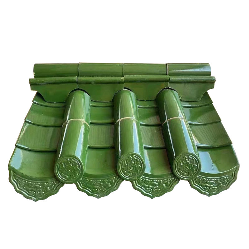 Ubin Atap Cina Antik Otentik Gaya Asia untuk Atap Restoran Hotel Kuil