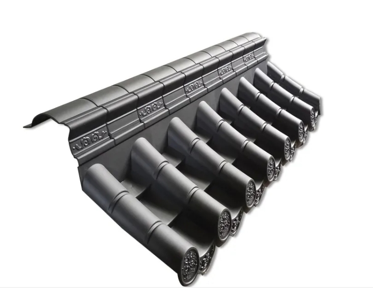 Grosir Plastik Gaya Jepang Peti Atap Panel Atap untuk Dekorasi Dinding Pagar Taman