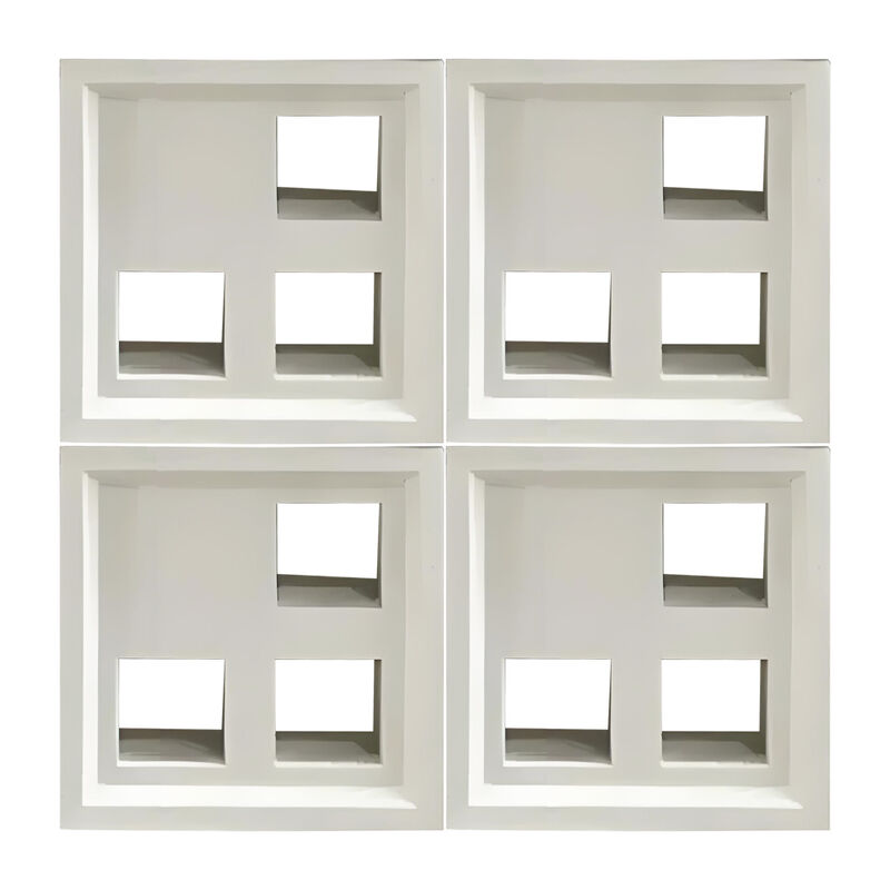 Bata Angin Semen Dinding Bata Dekoratif untuk Desain Interior dan Dekorasi Eksterior