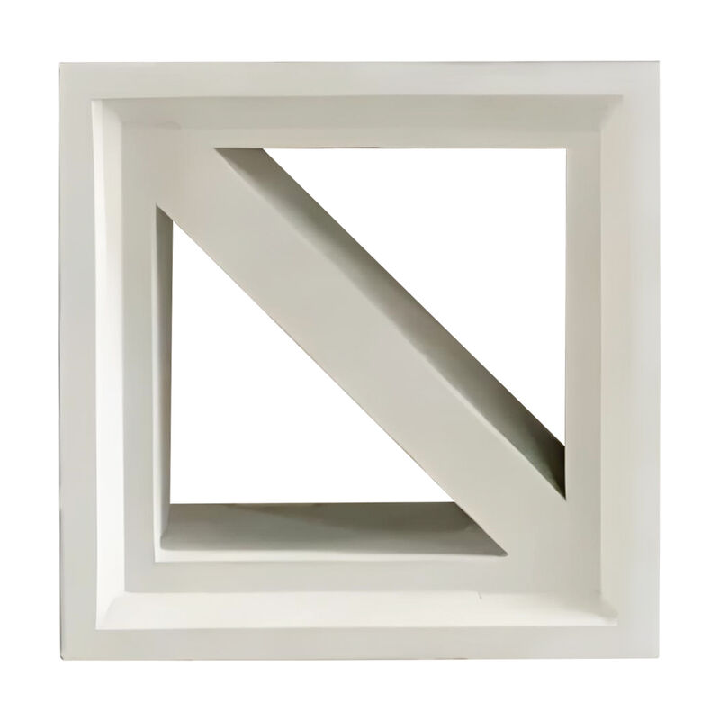 Dinding Luar Ruangan Dalam Ruangan 200*200mm Dekorasi Vila Bata Semen Berongga Blok Angin Beton