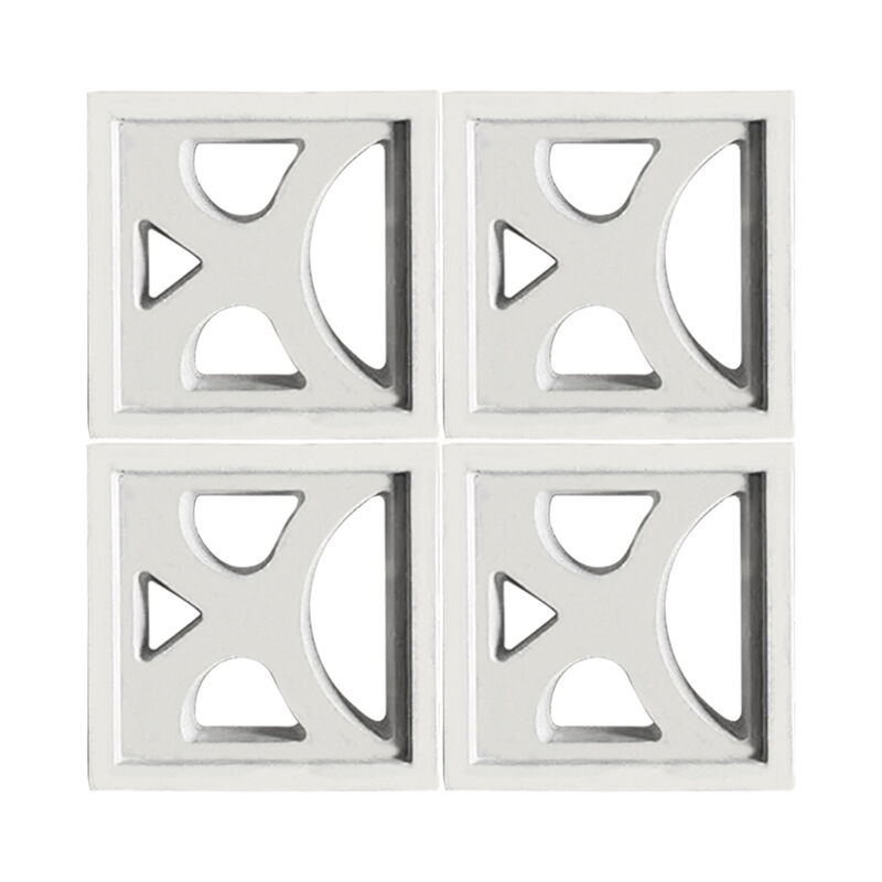 Bata Angin Semen Persegi untuk Penyaringan Ventilasi Bata Api Sinter Dinding Berongga Hias Bata