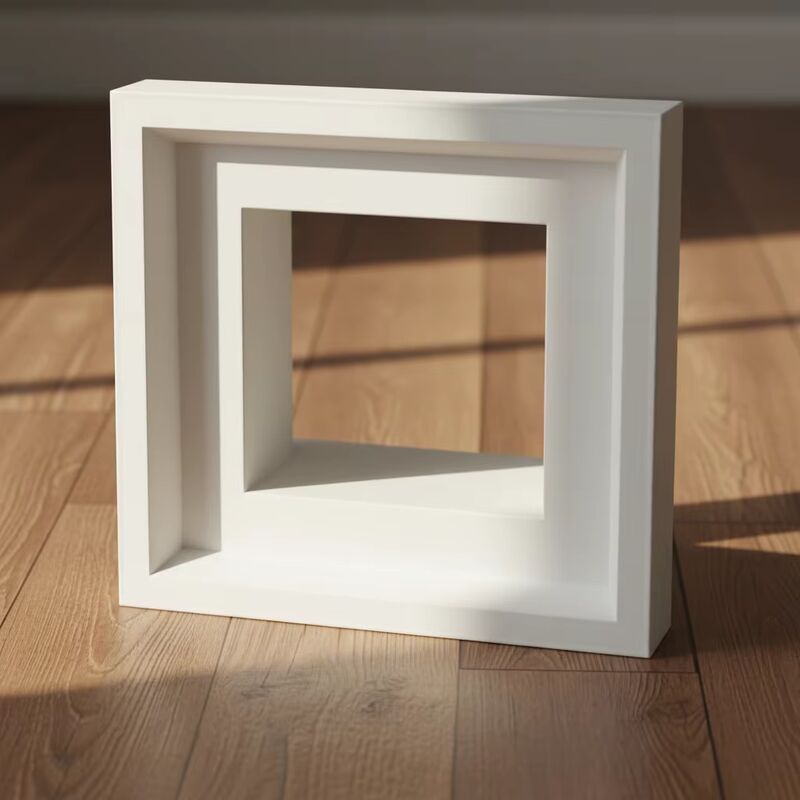 Bata Angin Semen Modern Dekoratif Fungsional Ventilasi Ubin Dinding Blok Beton Dekoratif