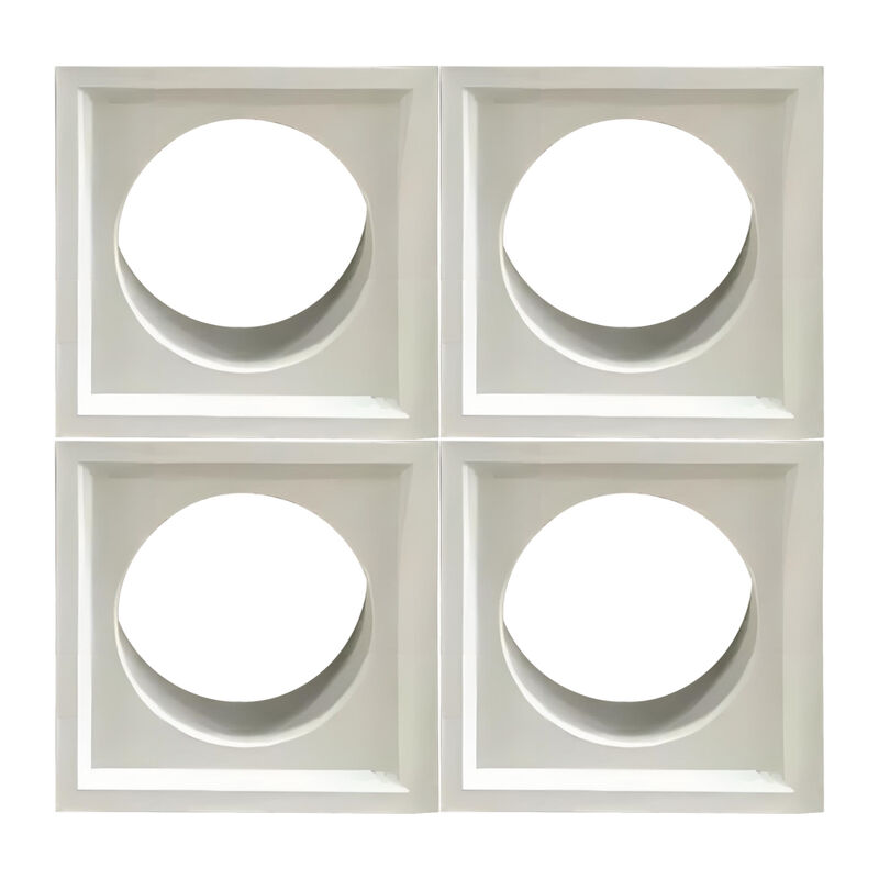 Beton Blok Layar Semen Hollow Kisi Bata Angin Blok Partisi Interior Eksterior Pelapis Dinding