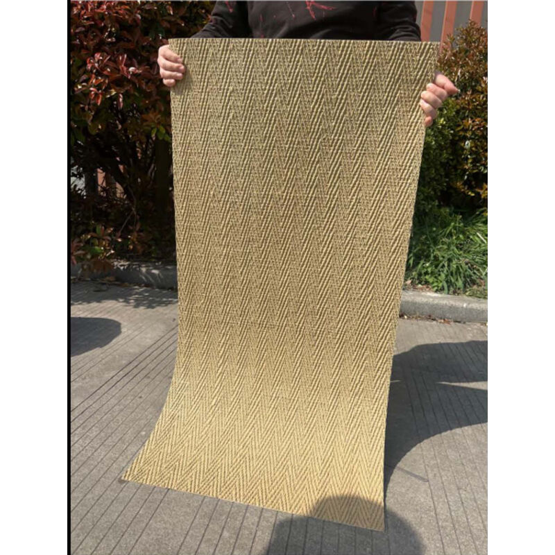 3D Soft Porcelain MCM Flexible Wall Panel Herringbone Woven Texture Wall Tile untuk Dekorasi Dinding Interior