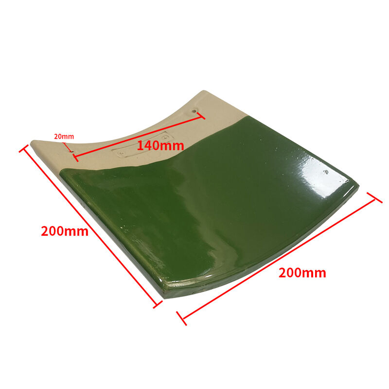 Paviliun bergaya Tionghoa dengan bingkai kaca hijau Retro Tekstur Kayu Lapangan Lansekap Gazebo untuk Dekorasi Alam Balkon