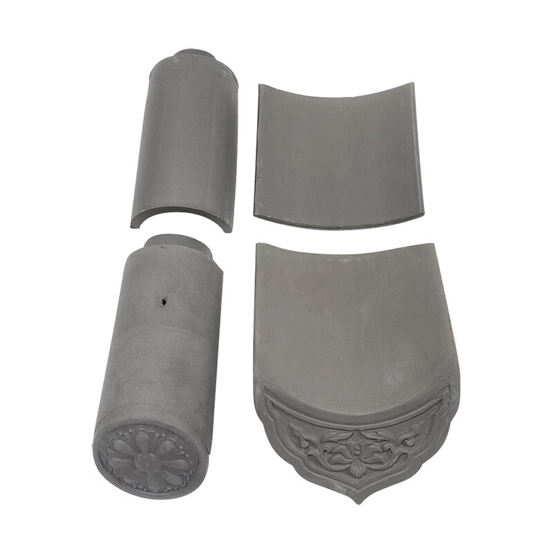 Taman Gazebo/Paviliun dengan China Gray Clay Roof Tiles Seluruh Set untuk Dijual Instalasi Instruksi